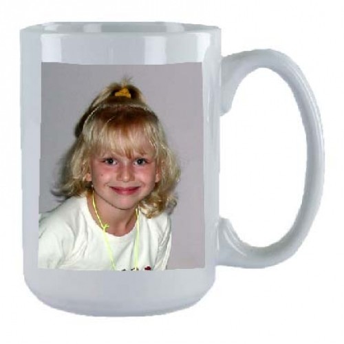 Maxi Becher weiß inkl.1Foto