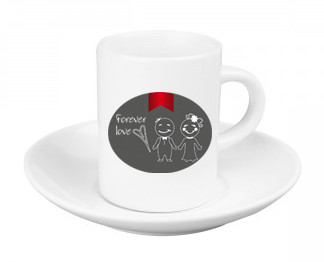 Espressotasse mit Lieblings-Foto