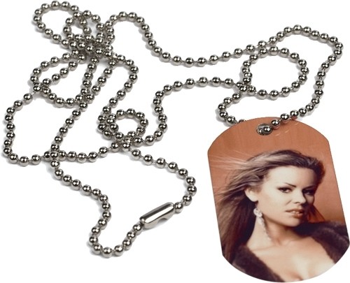 Halskette im ID-Tag-Style inkl. Druck