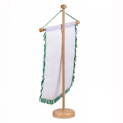 Wimpelständer aus Holz