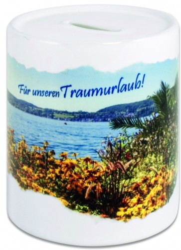 Spardose mit Fotodruck nach Wunsch